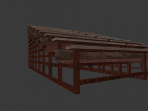 tribune 3D Model
