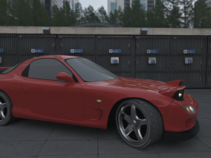 mazda rx7 3D Model