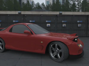 mazda rx7 Modelo 3D