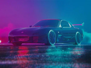 mazda rx7 3D Model