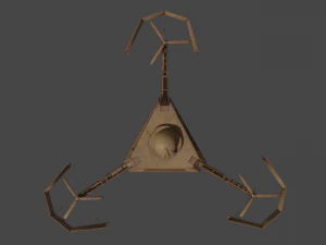 drone enferrujado Modelo 3D