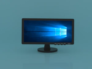 lcd monitor made with 3ds max 3D Model