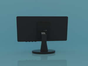 lcd monitor made with 3ds max Modelo 3D