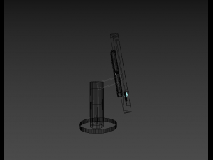 lcd monitor made with 3ds max Modelo 3D