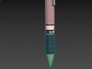 simple pen with material and textures 3D Model