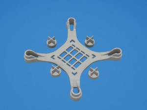 nano drone frame 3D 프린트 모델