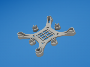 nano drone frame 3D Print Model