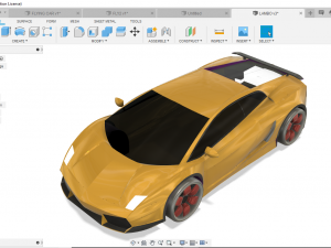 sports car 3D 모델