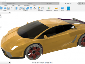 sports car 3D Model