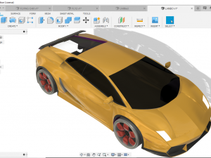 sports car 3D Model