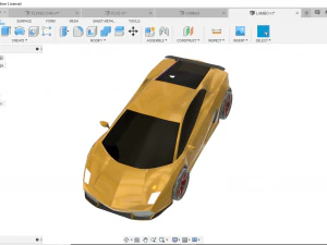 sports car 3D Model