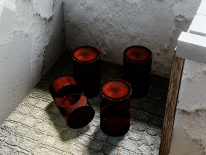 simple game environment 3D Model