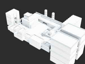 simple game environment 3D Model