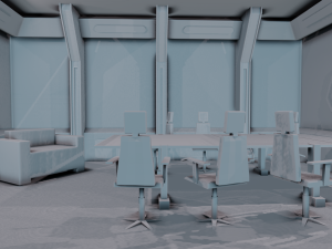 conference room 3D Модель