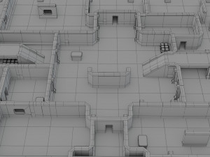 modular rpg game environment - low poly - pbr - gameready Modelo 3D