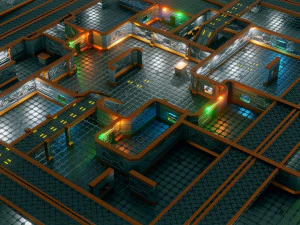 modular rpg game environment - low poly - pbr - gameready 3D Model