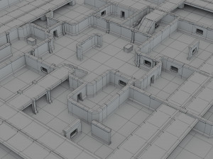modular rpg game environment - low poly - pbr - gameready Modelo 3D