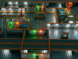 modular rpg game environment - low poly - pbr - gameready Modelo 3D