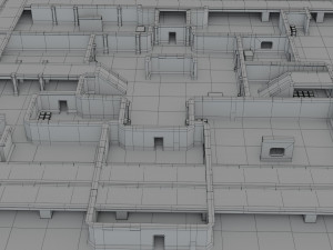modular rpg game environment - low poly - pbr - gameready Modelo 3D