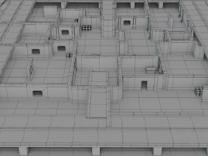 modular rpg game environment - low poly - pbr - gameready Modelo 3D