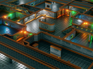 modular rpg game environment - low poly - pbr - gameready Modelo 3D