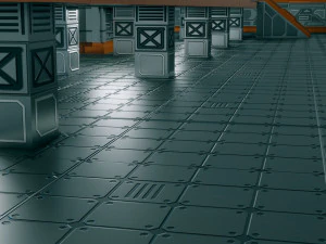 modular rpg game environment - low poly - pbr - gameready 3D Model