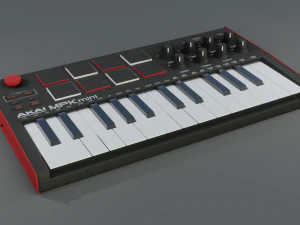 akai mpk mini piano 3D Model