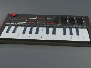 akai mpk mini piano 3D Model