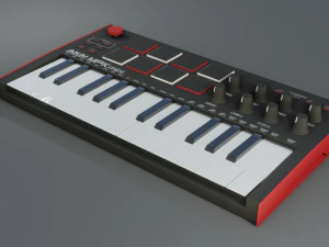 akai mpk mini piano 3D Model