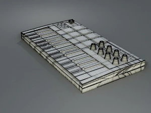 akai mpk mini piano 3D Model