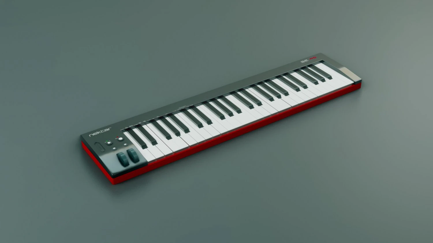 nektar impact se-49 midi keyboard 3D Model .c4d .max .obj .3ds .fbx .stl .blend 