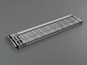 nektar impact se-49 midi keyboard 3D Model
