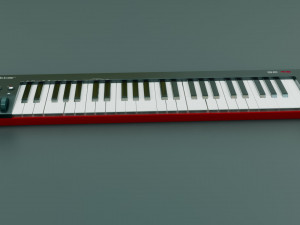 nektar impact se-49 midi keyboard Modello 3D