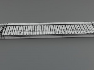 nektar impact se-49 midi keyboard Modello 3D