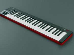 nektar impact se-49 midi keyboard Modello 3D