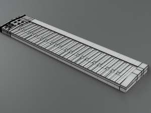 nektar impact se-49 midi keyboard Modello 3D