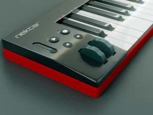 nektar impact se-49 midi keyboard 3D Model