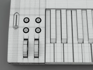 nektar impact se-49 midi keyboard 3D Model