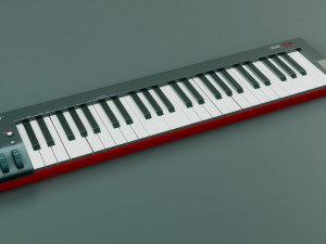 nektar impact se-49 midi keyboard Modello 3D