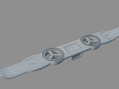 Goblin Hover Board - Low Poly - Game Ready - PBR 3D Model
