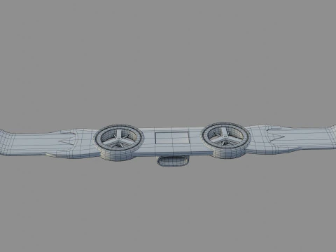 Goblin Hover Board - Low Poly - Game Ready - PBR 3D Model