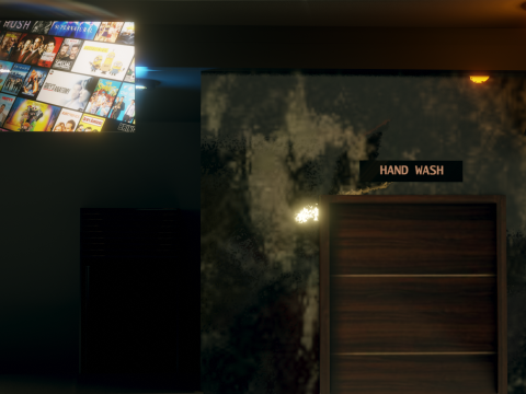 Restaurant Interior - Game Ready - PBR Modèle 3D