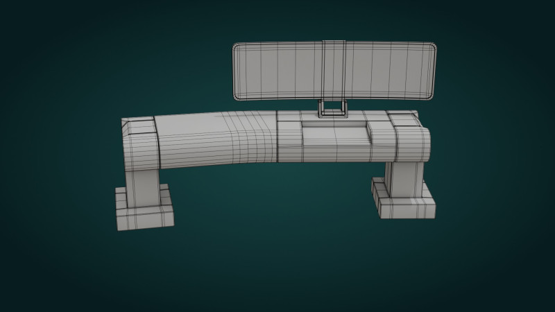 Sci Fi Workspace Low Poly Game Ready Pbr 3d Model In Other 3dexport Sci Fi Workspace Low Poly Game Ready Pbr 3d Model In Other 3dexport