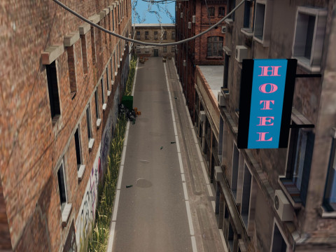 Urban Alley 3D 모델