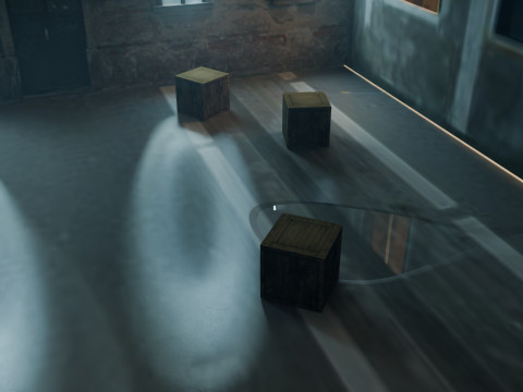 Urban Alley 3D 모델