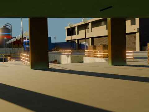 Harbor Port 3D Model