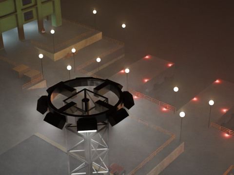 Harbor Port 3D Model