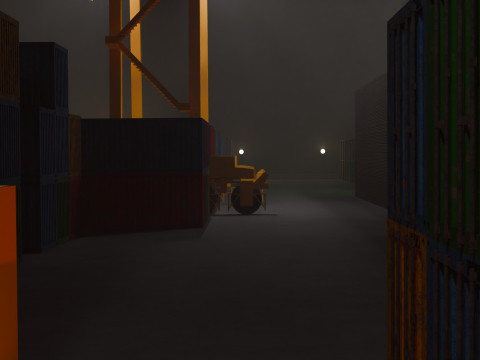 Harbor Port 3D Model