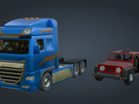 Harbor Port 3D Model
