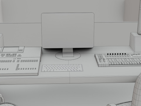Recording Studio 3D Модель